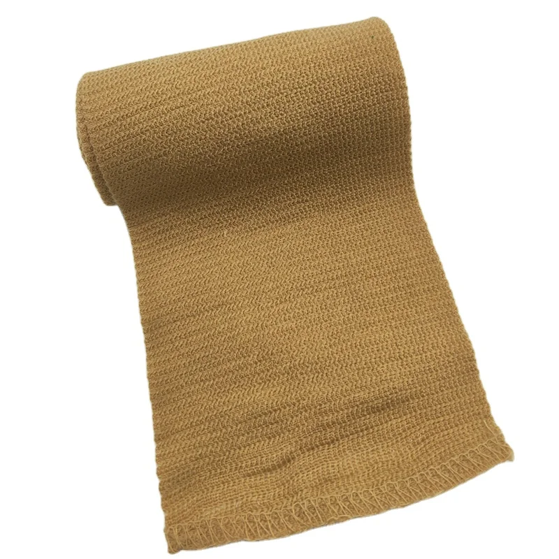 Factory  widely supply light yellow brown high elastic bandage  for first aid