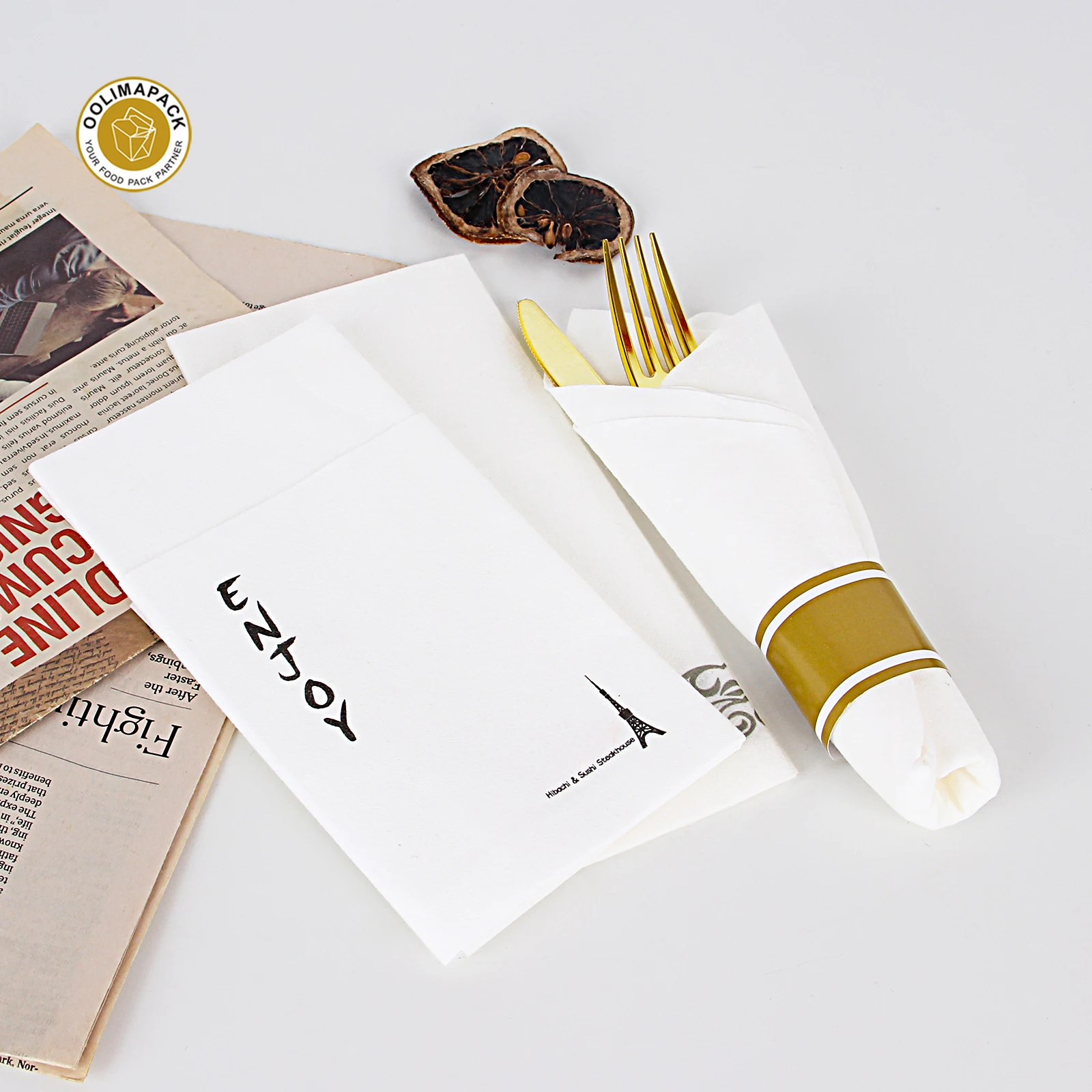 Disposable Airlaid Tissue Paper Napkins For Wedding, Party, Birthday, Dinner Christmas