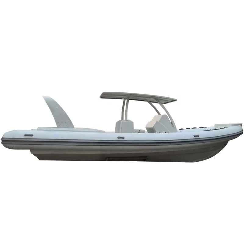 860 28ft Rigid Aluminum  Hypalon PVC RIB Sport Fishing Boat accept customized design