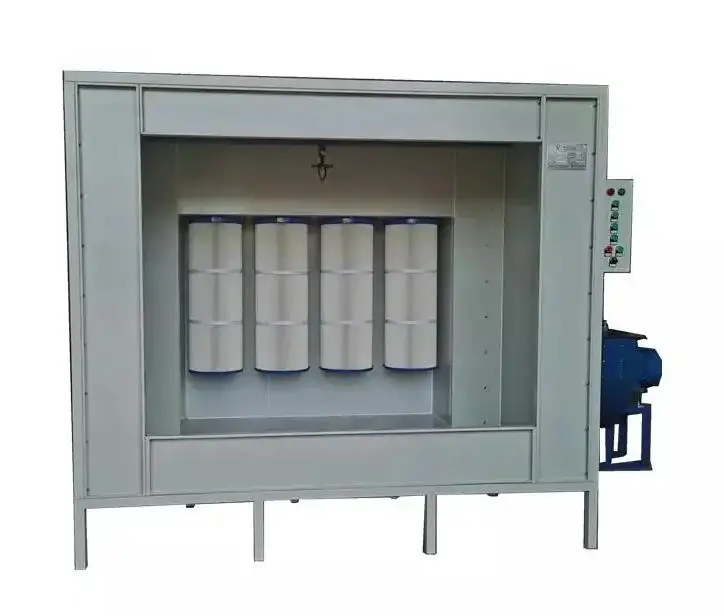 Professional Manufacturer Metal Aluminum Painting Powder Coating Booth Spray Booth For Sale