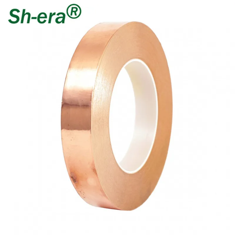 
hot selling 99.9% pure copper emi shielding conductive cooper foil adhesive tape 