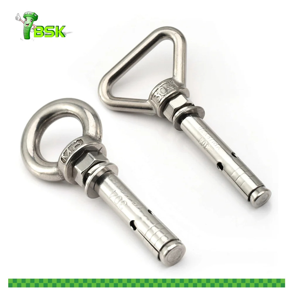Stainless steel M6 M8 M10 M12 M14 M16 M18 M20 M24 eye sleeve expansion bolt anchor