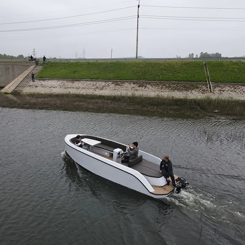 Full electric engine drive 6 meters aluminum boat