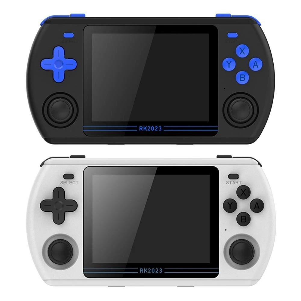 RK2023 Retro Hd 3.5 Inch Arcade Multi Players Classic Game Consoles For Psp 64g 128g 256g Handheld Game Console