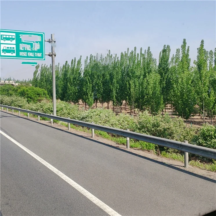 Оптовые стандарты, размер W-beam, порошковое покрытие, стандарты безопасности дорожного поручня