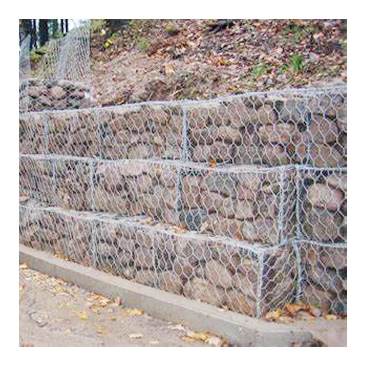 Manufacturer supply high zinc coated galvanized hexagonal gabion mesh stone boxes 2.7mm 2x1x1m gabion basket retaining wall