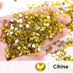 High Index Of Refraction AB Crystal Strass Flatback Glass Crystal Rhinestones For Cloth DIY Crafts And Nail Art