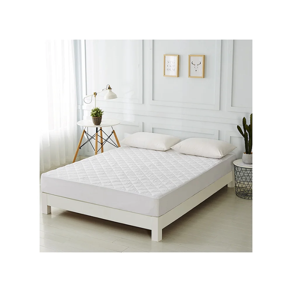 
Изготовленный На Заказ хлопковый нетканый материал комбинированный стеганый Водонепроницаемый Матрас защитный коврик 