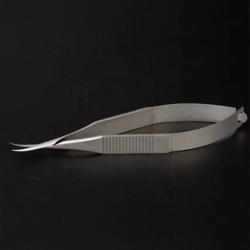 Curved Nail Sharp Micro Russian Cuticle Manicure Scissors Professional in Stainless Steel