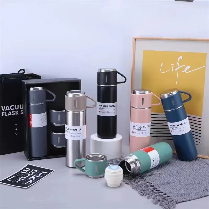 Gift Sets High Quality Promotional Sets Flask Stainless Steel Sport Water Bottle Thermal