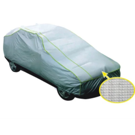 High quality PEVA Aluminum film EPE non woven outdoor padded car cover hail protection car cover