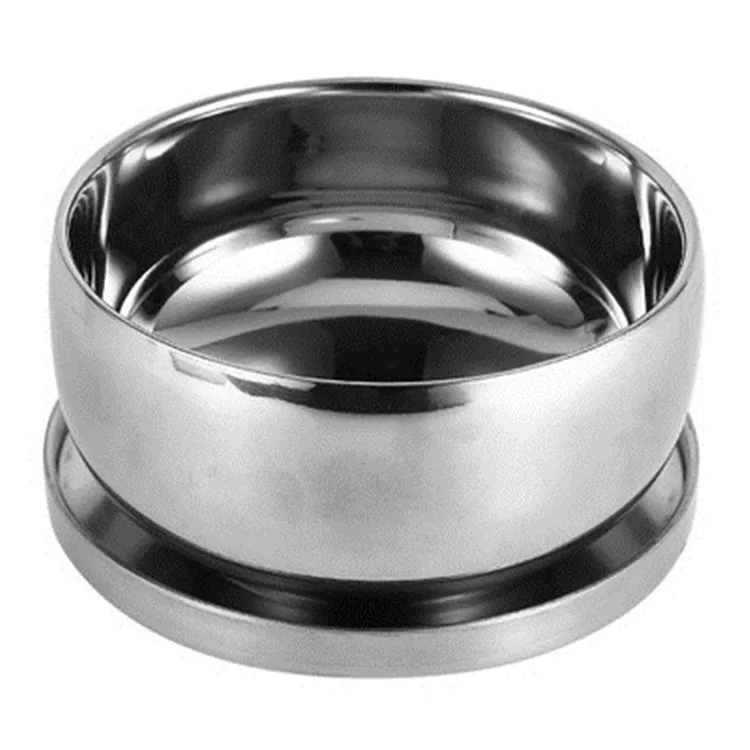 For Men Stainless Steel Classic Soap Barber Facial Beard Cleaning Shaving Bowl