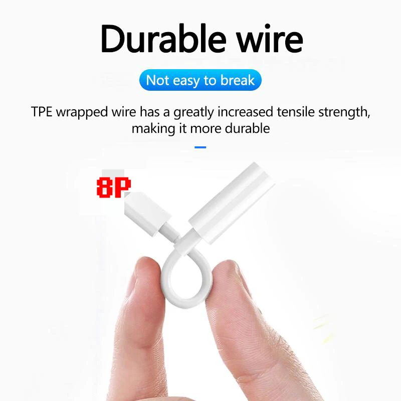 best seller audio headphone jack adapter connector cable wire for iphone to 3.5mm