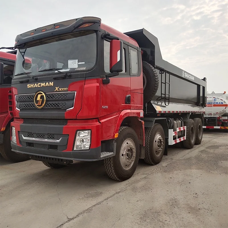 Новинка Shacman X3000 8*4 375hp 430HP 40ton Euro5 300L масляный бак сверхпрочный LHD/RHD самосвал для продажи