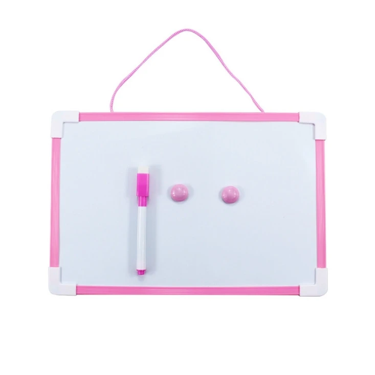 Education Double Sided School Kids Custom Logo Small Size Portable Mini Dry Erase Board For Children