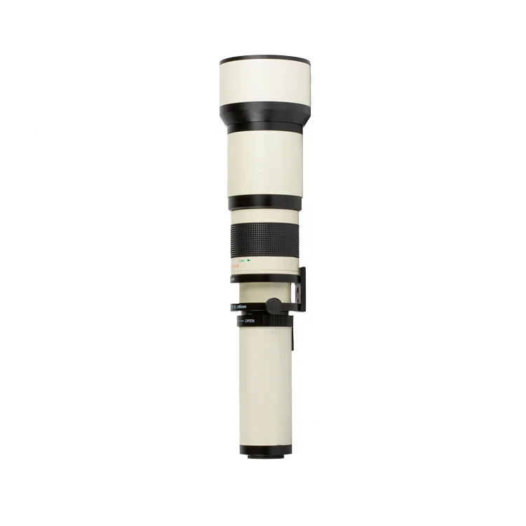 Manufacturer Factory Direct Telephoto Zoom Long Range Camera Lens 650-1300mm F8.0-16