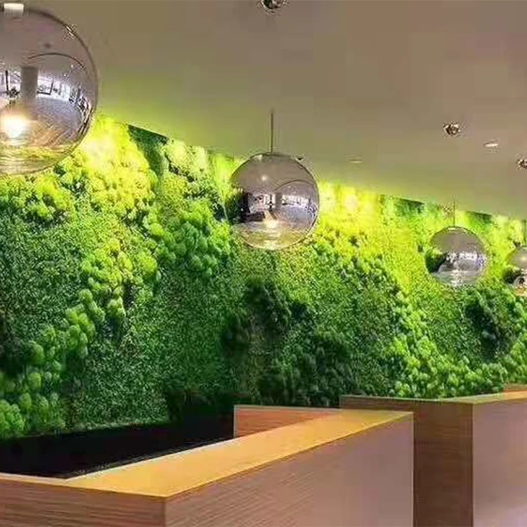 High Quality Preserved Reindeer Artificial Moss Decorative DIY Stabilized Moss For Wall Decoration