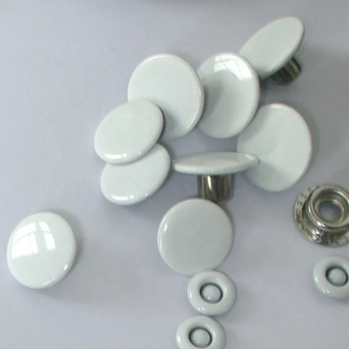 15mm metal 65 brass painting color fastener button for denim coat jackets dress