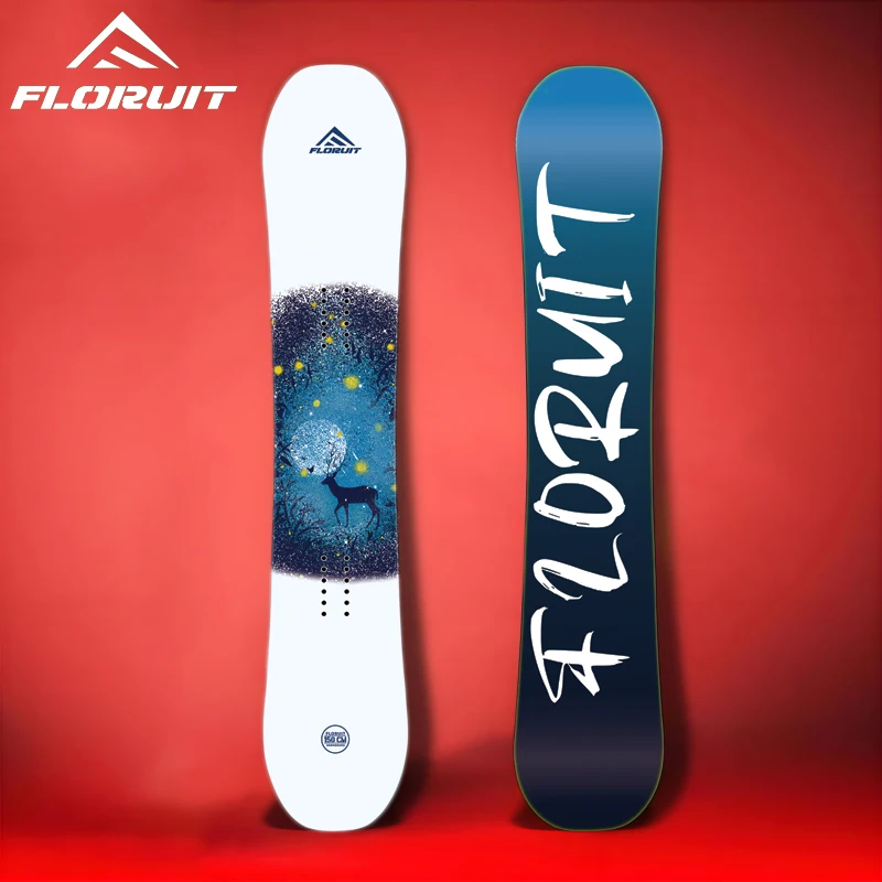 FLORUIT Custom Freestyle Skis Carbon Fiber Sandwich Construction Skis Poplar Wood Core Skis