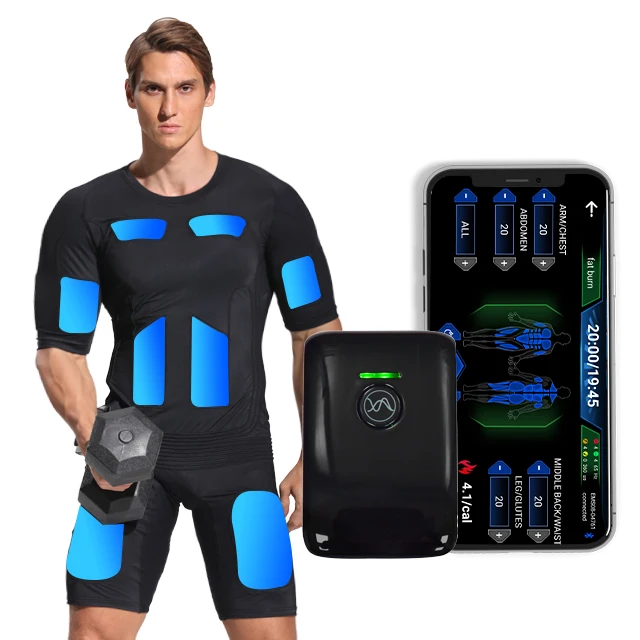 Best selling Waterless Dry Wear Easy Motion Skin Wireless EMS Training Suit for Fitness Enthusiasts