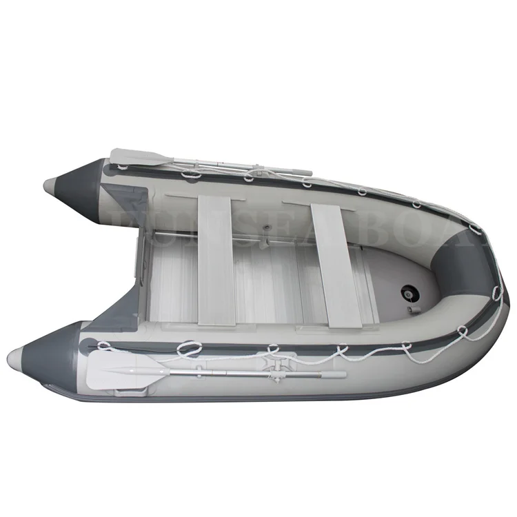 ce certificate south korea 4 person light weight folding small fishing aluminum paddle zodiac pvc inflatable boat
