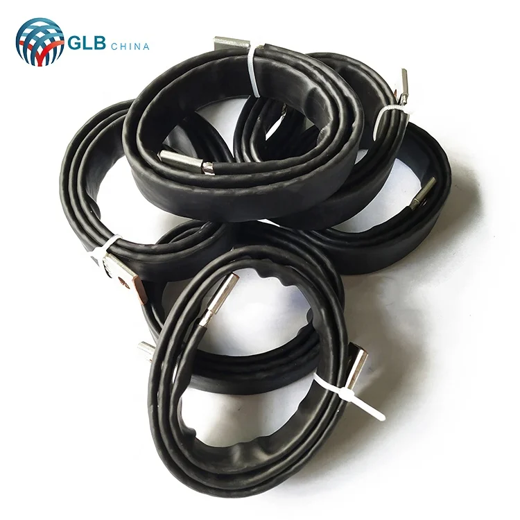 High Quality Earth strap Cu-ETP L200 Flexible Braided Copper Connector Flat Connector