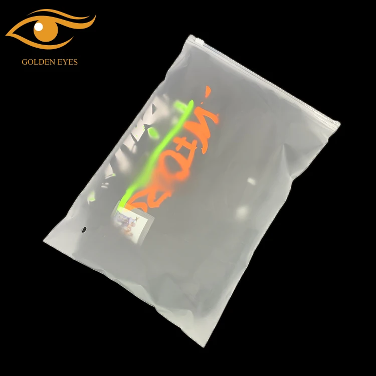 Custom Logo Factory Price Eco-Friendly Dot Printed Plastic Clothes Packaging Bag