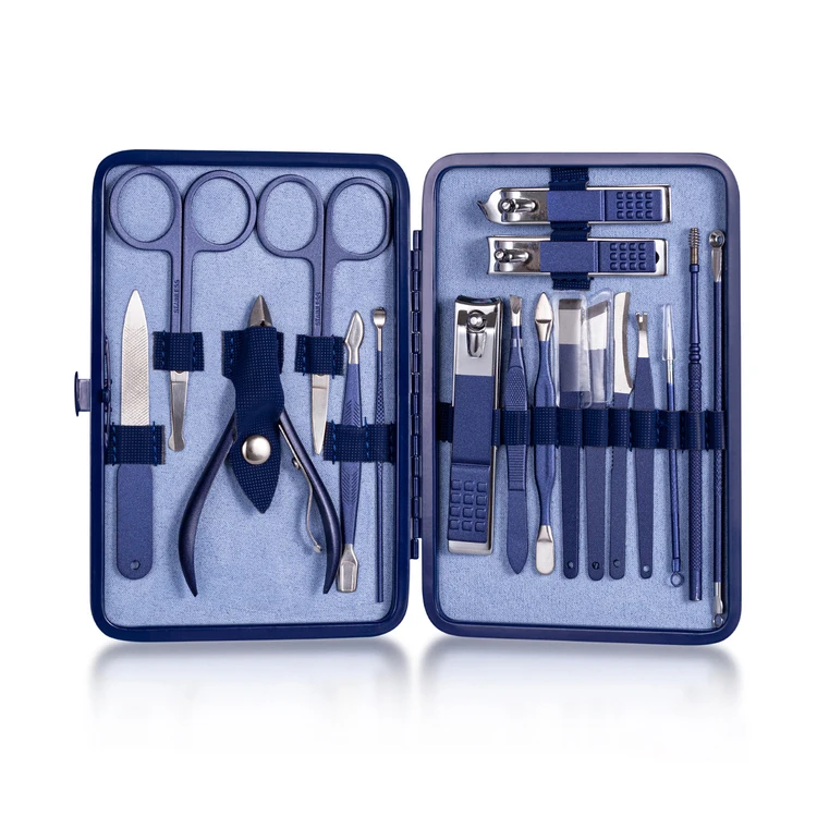
Professional Nail Cutter Pedicure Scissors Set Stainless Steel Eagle Hook Portable Manicure Nail Clipper Tool Set 