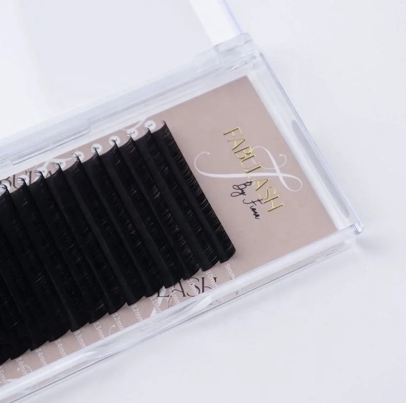 Eyelashes wholesale eyelash extensions Professional Private Label Full Volume C/D curl lash extensions Individual Eyelash