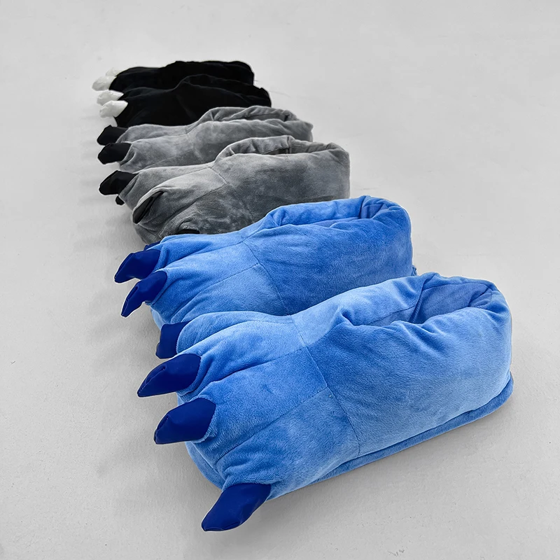 Wholesale New Design Fashionable Indoor House Plush House Sneaker home Slippers fashion fur slippers