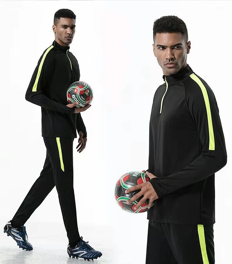 Full Set Sports Football Tracksuit Child Soccer Track Suit Training Man Sweater shirts and pants