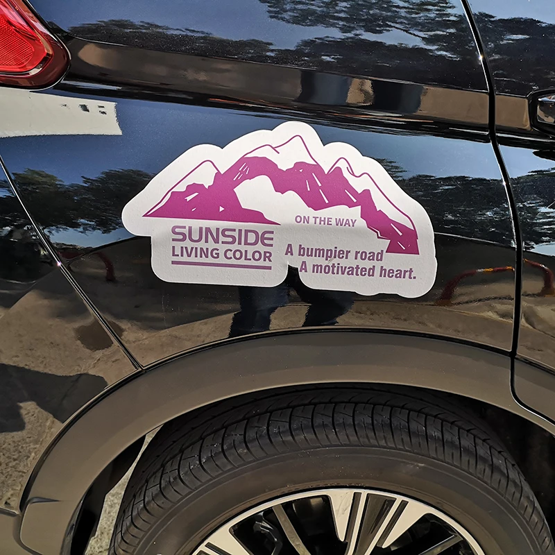 Custom Business Magnets Custom Logo Car Bumper Magnetic Sticker Car Door Magnet Sticker For Car