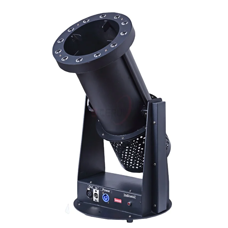 led confetti machine dmx confetti cannon confetti blower for wedding show