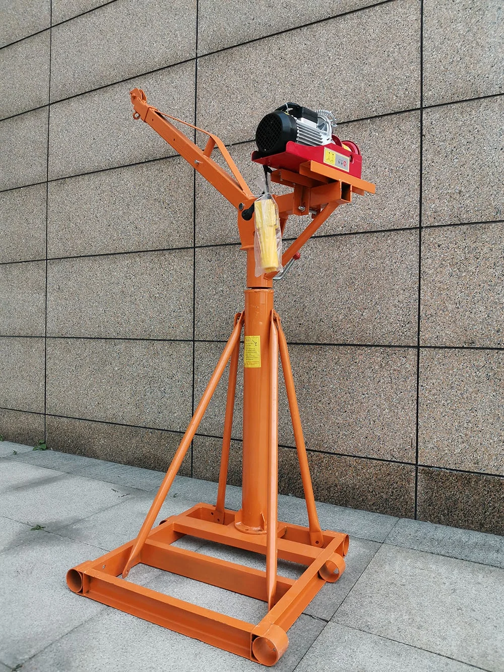 Hot Sale Small Crane Motor With Remote Control 360 Degree Outdoor Mini Motor Crane For Construction