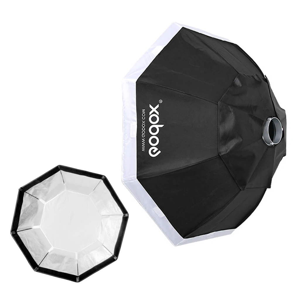 Godox софтбокс 95 см 120 см 140 см восьмиугольный студийный стробоскоп софтбокс с креплением Bowens для студийной вспышки