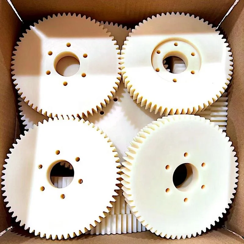 Non-standard parts of engineering plastics are processed with customized special materials such as high-temperature, acid-alkali