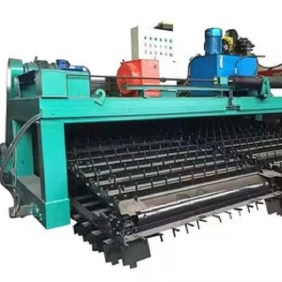 
Chicken manure fermentation composting machine 