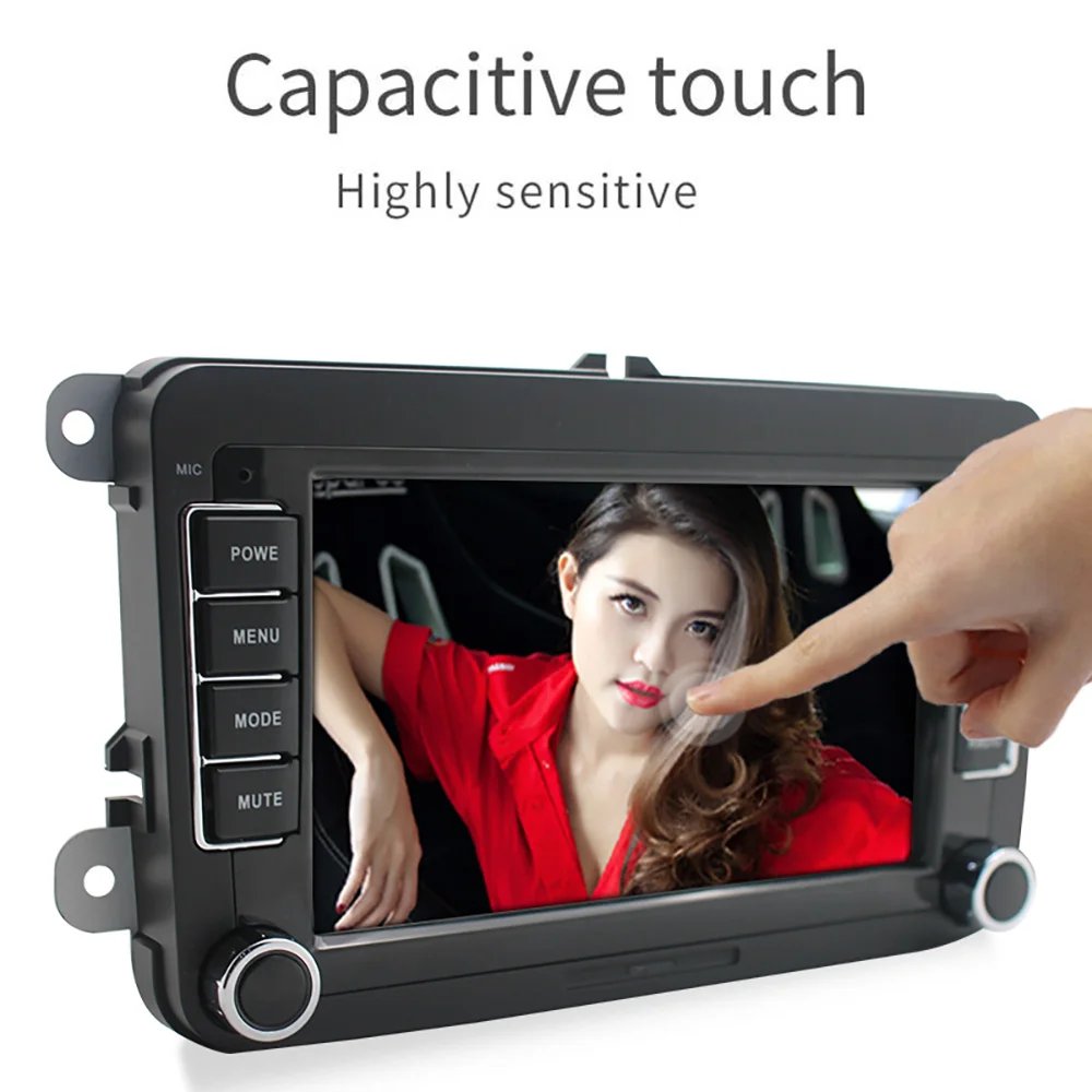7 inch HD Touch Screen Car GPS Navigator Car Radio DVD Player GPS Navigation Universal GPS Navigator with Carplay for VW