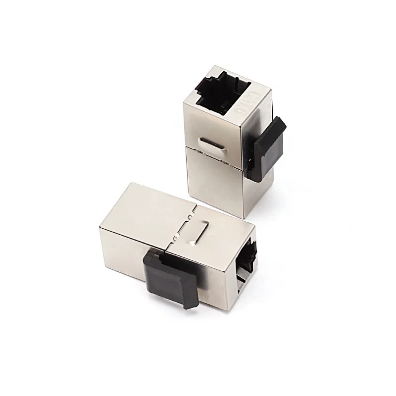 Wholesale CAT6 CAT6A CAT7 RJ45 180 degree Tool-free Shielded STP FTP Zinc Alloy Keystone Jack Module