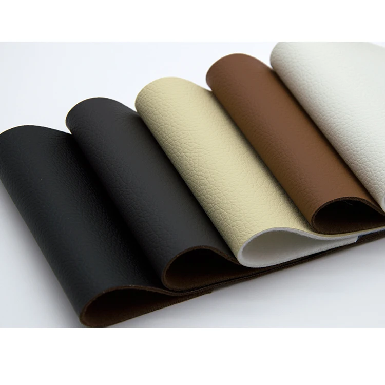 Matt synthetic leather solvent free sofa PU leather vinyl eco friendly faux leather rolls for upholstery sofa