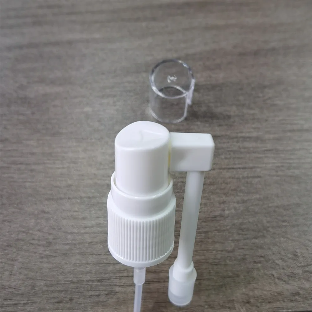 Wholesale 18MM Plastic Oral Mouth Throat Liquid Fine Mist Spray Nozzle Cap Top for Glass Bottles