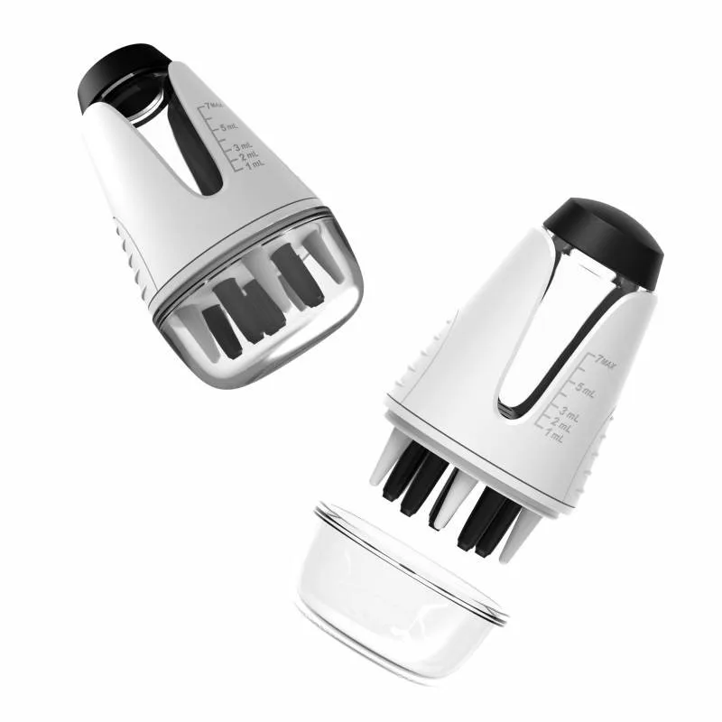 New Fashion Portable Scalp Medication Applicator Plastic for Home Hair Growth Essence Oil Liquid Dispenser Scalp Massage Comb