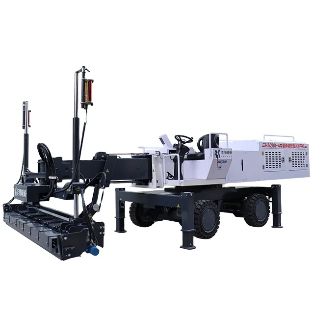 Fully hydraulic infrared leveling laser paver leveling high efficiency leveling