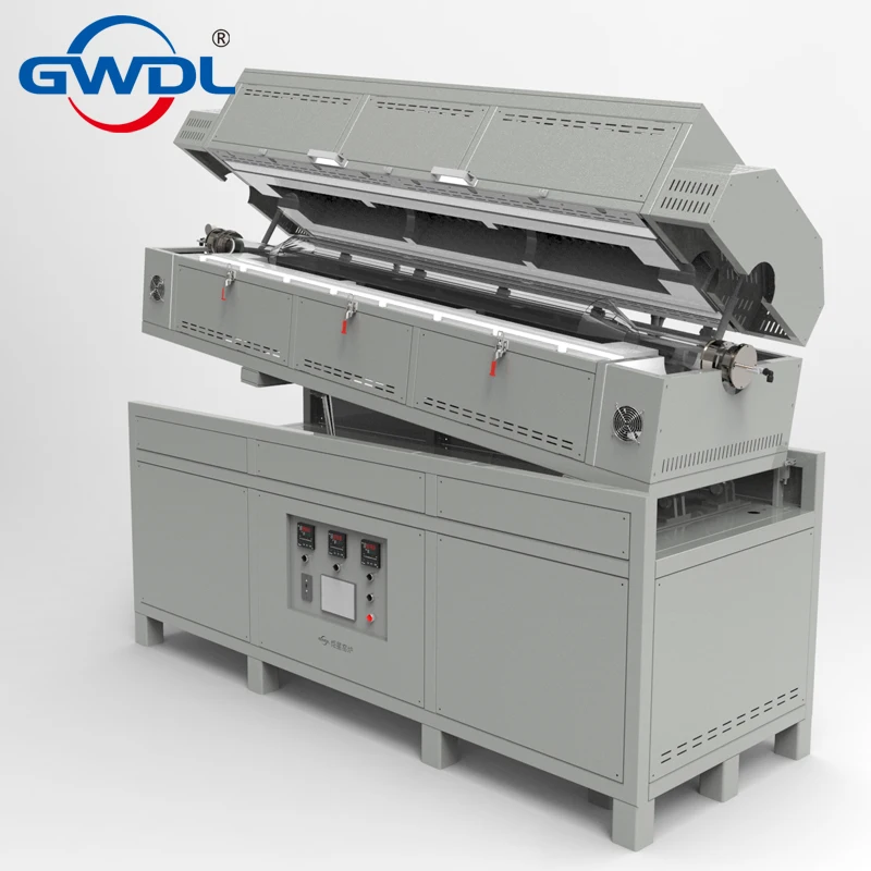 1200℃ Multiple temperature zones tube furnace