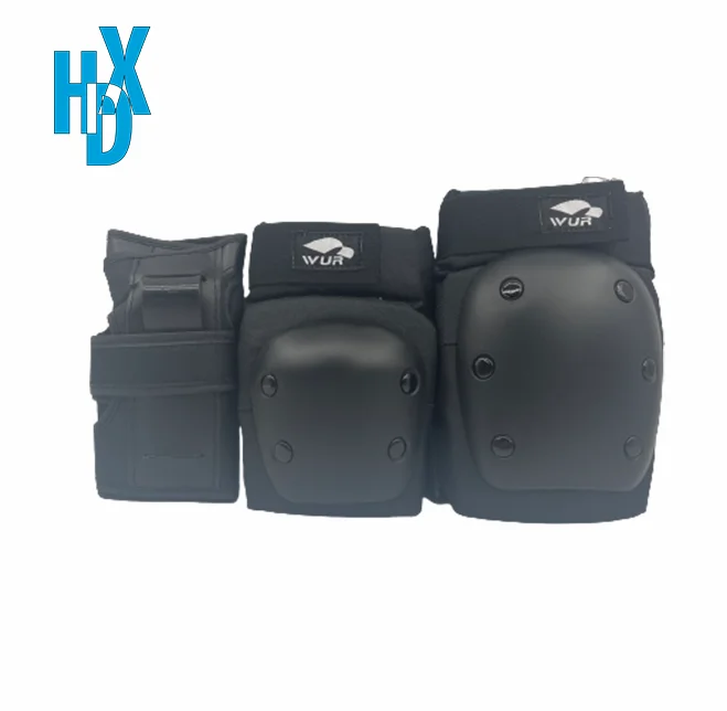 Customized adult outdoor and indoor sports protective gear skates elbow and knee pads skateboard sports protective gear