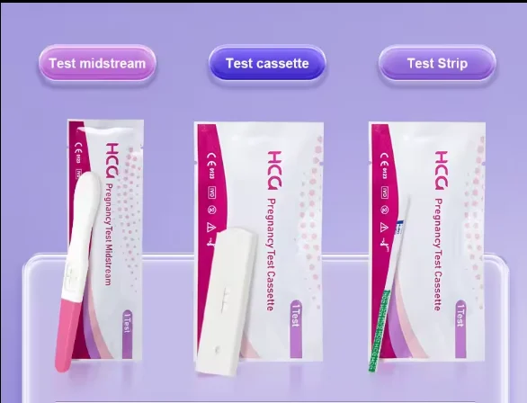 Factory price accurate medical Early Home Detection Pregnancy Test Kit, Clear HCG Test Results