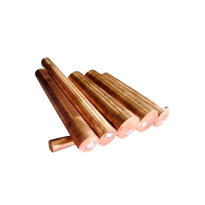 C11000 C12200 C11000 C12000 C101 H62 H59 Dia 2-90mm Hard Half-Hard 99.9% Pure Round Rod Copper Rod