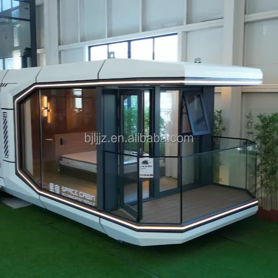 2024 Новый S50 расширяемый капсульный домик домашний каюта из сэндвич-панели для наружного применения плавучих домов