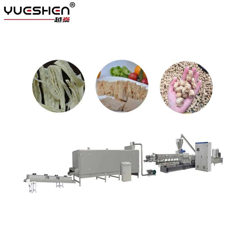 Factory Direct Sale High Capacity High Quality Soy Protein Machine For Sale