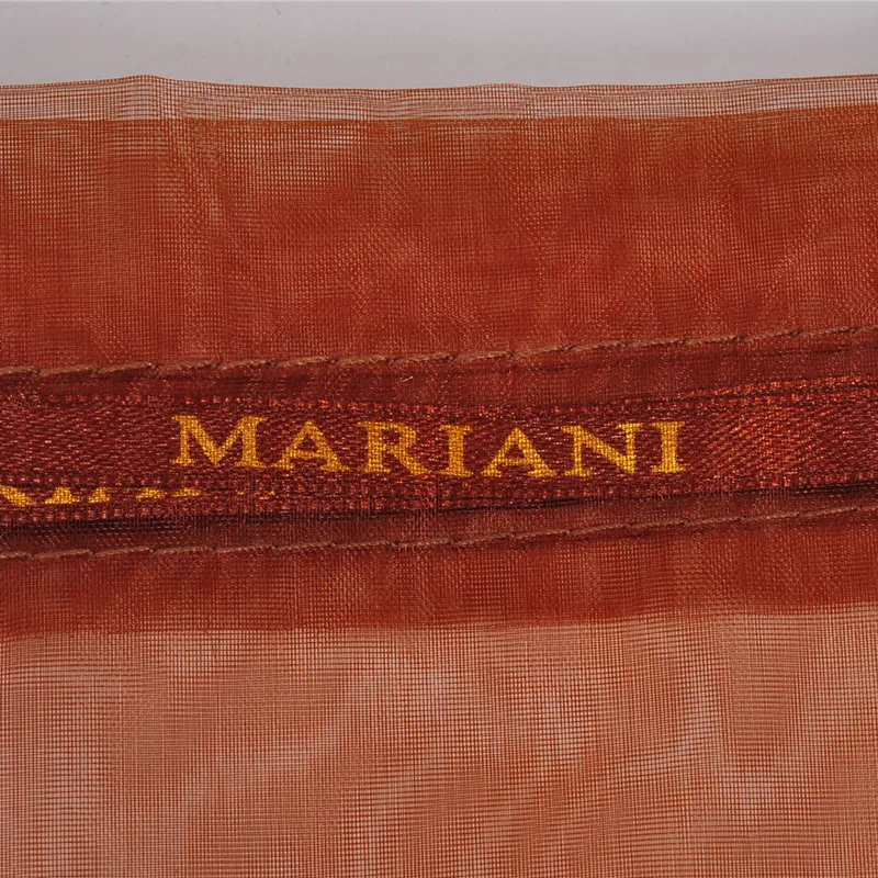 
Cheap Custom Personalized Organza Cosmetics Drawstring Bag Plain Organza Bags With printing on Ribbon 